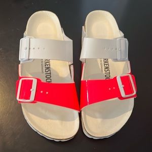 NEW: Women’s BIRKENSTOCK ARIZONA SPLIT BIRKO-FLOR SANDALS